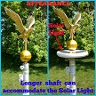 12" Gold Bronze Eagle 